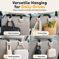 📢📢Buy 1 Get Free 1 !! ⏰Car Headrest Hook: Cat Design, Heavy-Duty Bag Hanger, Universal Fit, No Tools