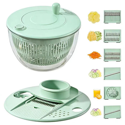 ⏳Limited-time 50% off💥🥗 Salad Spinner with Multi-Function Lid – Wash, Spin & Serve With Less Fuss ✨