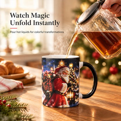 📢📢 50% OFF !! ⏰Heat-Activated Santa Mug—Watch Him Appear With Every Hot Sip!